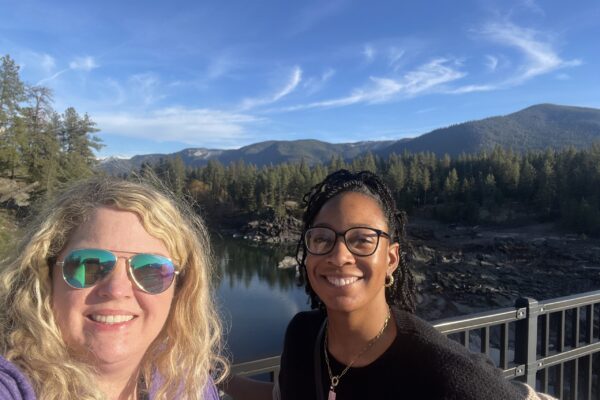 Director and Program Manager of National Training Center on Crimes Against Women (NTC) and Institute for Coordinated Community Response (ICCR), Lacy Hensley and Myia Pridgen, visit Thompson Falls, Montana, for an ICCR site visit.